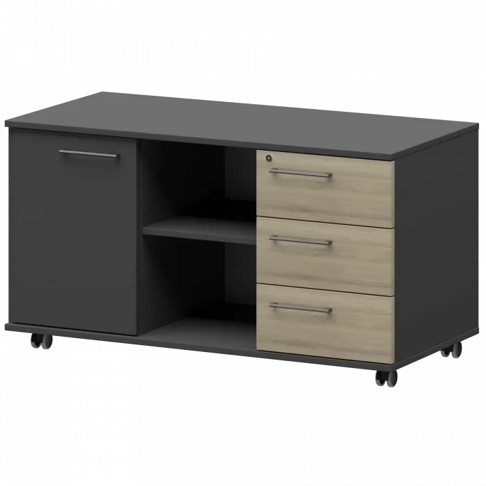 Креденция правая KZT-62R Кронберг/Графит 1200x568x648 Кортез