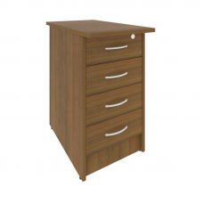 Riva Тумба приставная с фолдингом (4 ящика, с замком) А.ТП-4.2F-S Орех Гварнери 412*720*750