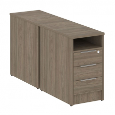 Metal System Тумба приставная Б.ТП-2 Вяз Благородный 412*1475*750