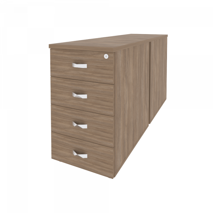 Onix Тумба двойная приставная/опорная O.TPO-2.7 Дуб Аризона 432*1475*750