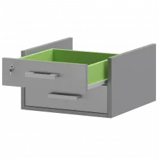 Тумба подвесная АТ-02 Серый 430x450x280 Арго