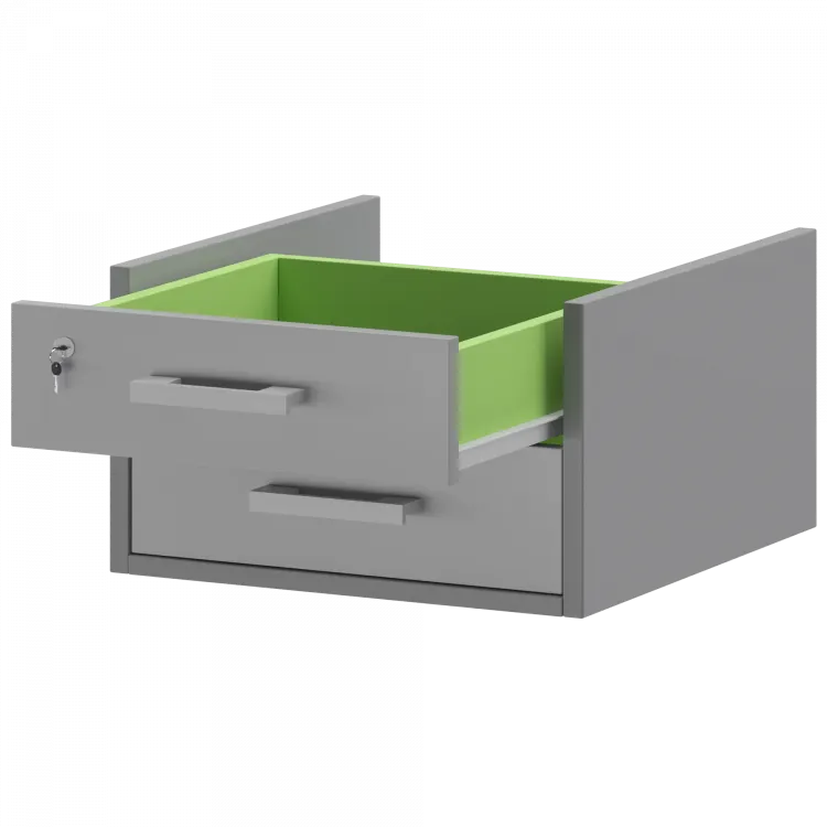 Тумба подвесная АТ-02 Серый 430x450x280 Арго