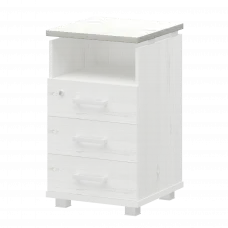 Крышка тумбы НТ-320.45 Сосна винтер 438x444x25 Аргентум