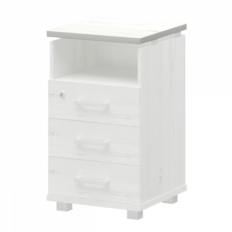 Крышка тумбы НТ-320.45 Сосна винтер 438x444x25 Аргентум