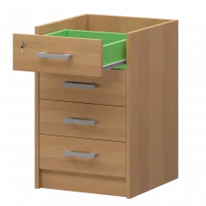 Корпус тумбы приставной АТ-05 Ольха 440x450x740 Арго