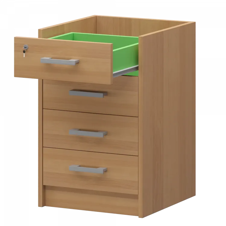 Корпус тумбы приставной АТ-05 Ольха 440x450x740 Арго