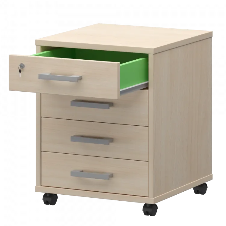 Тумба подкатная АТЛ-04 Бук 440x450x600 Арго