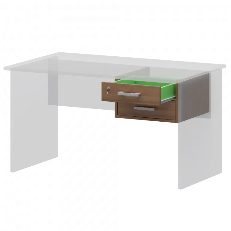 Тумба подвесная АТ-02 Орех гварнери 430x450x280 Арго