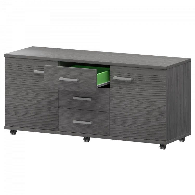 Греденция НТ-350 Лиственница 1350x445x670 Аргентум