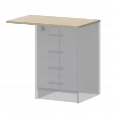 Крышка к приставным тумбам А-706.Ф Бук 730x450x22 Арго