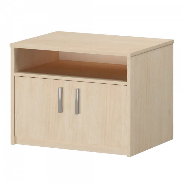 Тумба под оргтехнику АТ-10 Бук 800x600x600 Арго