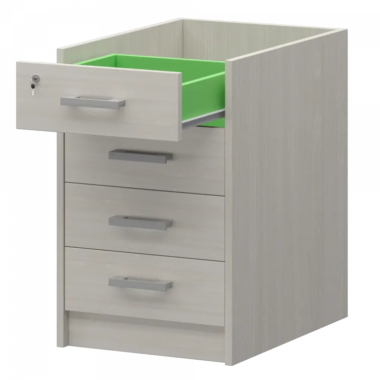 Корпус тумбы приставной АТ-07 Ясень шимо 440x600x740 Арго