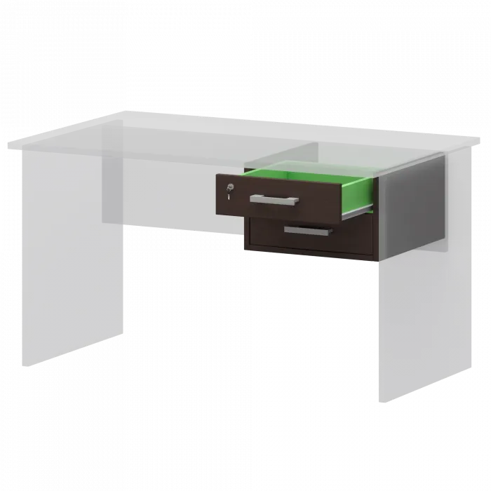 Тумба подвесная АТ-02 Дуб венге 430x450x280 Арго