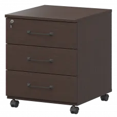 Тумба мобильная с центральным замком К-923 Дуб венге 434x470x600 Приоритет