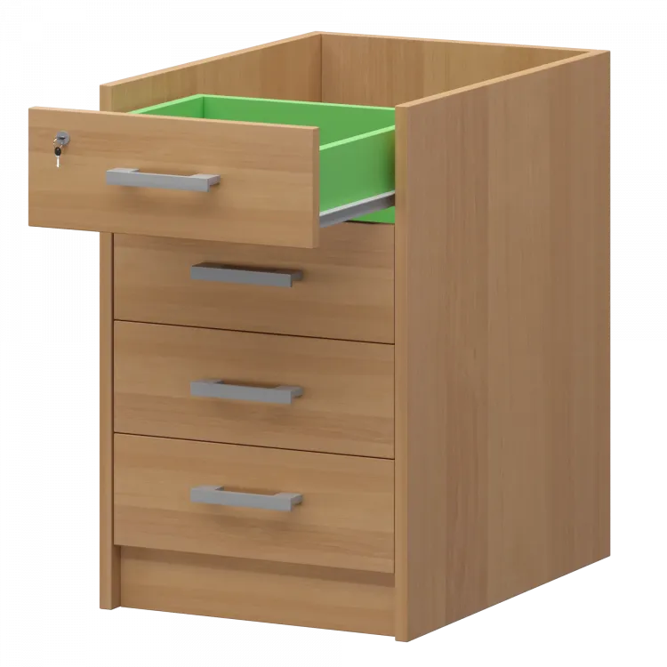 Корпус тумбы приставной АТ-07 Ольха 440x600x740 Арго