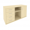 Riva Тумба под оргтехнику с фолдингом А.МТ-2F Клен 1192*450*667