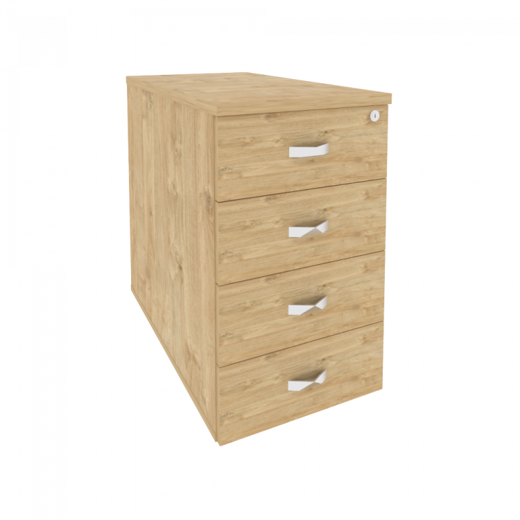 Onix Тумба приставная/опорная O.TPO-1.8 Тиквуд Светлый 432*800*750