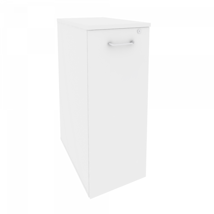 Onix Тумба высокая выдвижная приставная/опораная O.VTPO-7 Белый Бриллиант 432*720*1120