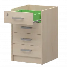 Корпус тумбы приставной АТ-05 Бук 440x450x740 Арго