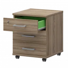 Тумба подкатная НТ-330 Дуб сафари 430x442x583 Аргентум