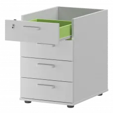 Корпус тумбы приставной СМТ-4П Белый 434x600x725 Смарт