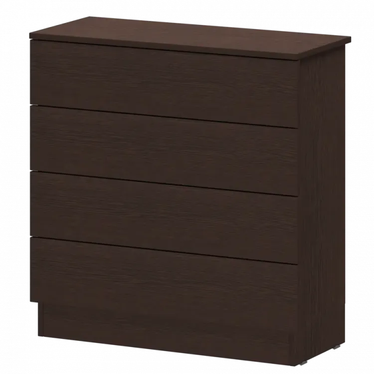 Комод 4 ящика Н-3263 Дуб венге 780x330x800 Арго HOME