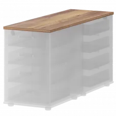 Топ единый для двух приставных тумб СМТ-4Т25-12 Таксония 434x1236x25 Смарт