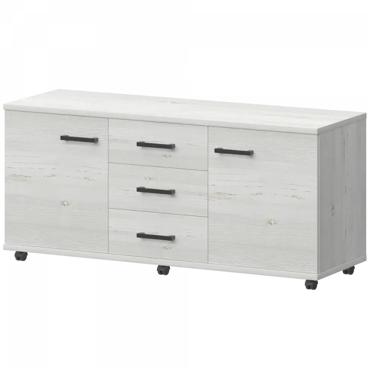 Греденция НТ-350.60.Ч Сосна винтер 1346x442x603 Аргентум