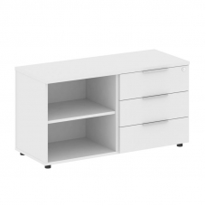 Metal System Тумба сервисная Б.ТС-2 Белый 1096*450*580