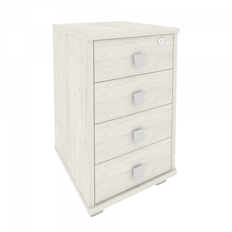 Style Тумба подкатная 4 ящ. с фолдингом Л.ТМ-4F Дуб Наварра 420*450*714