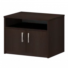 Тумба под оргтехнику АТ-10 Дуб венге 800x600x600 Арго