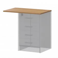 Крышка к приставным тумбам А-706.Ф Ольха 730x450x22 Арго