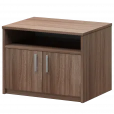 Тумба под оргтехнику АТ-10 Темный шимо 800x600x600 Арго