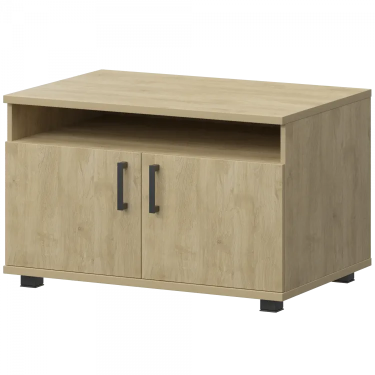 Тумба для оргтехники НТ-340.Ч Баттл Рок 900x595x620 Аргентум