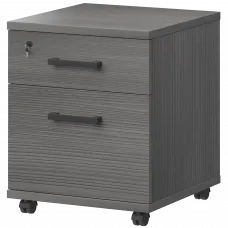 Тумба файловая подкатная НТ-330.ФЛ.Ч Лиственница 446x445x583 Аргентум