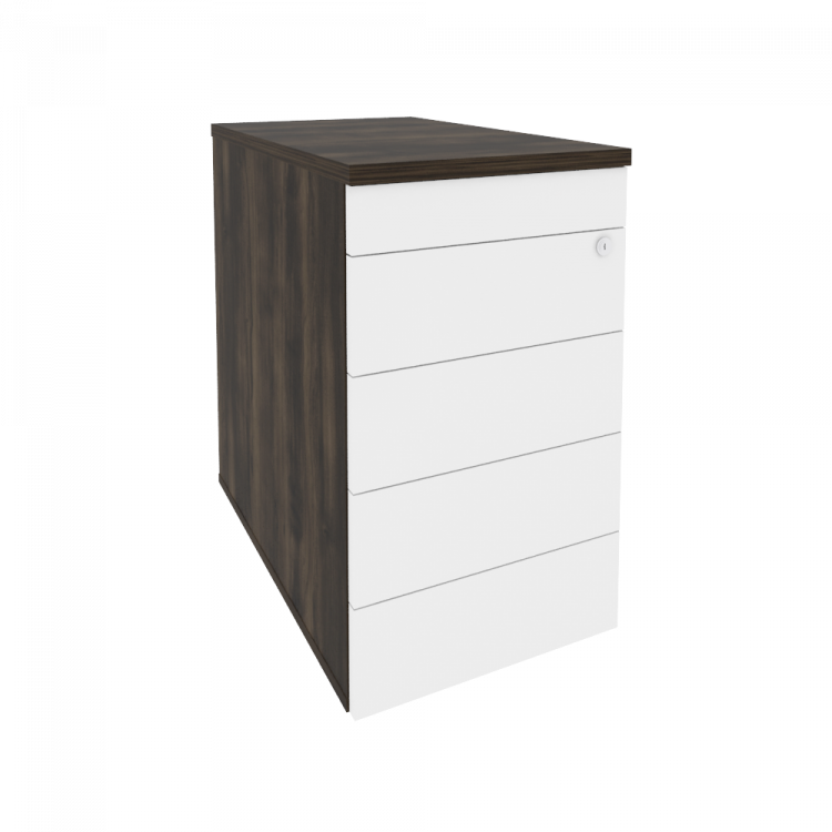 Onix Тумба приставная/опорная (TIP-ON) O.TPO-1.7 TIP Дуб Мали/Белый Бриллиант 432*720*750