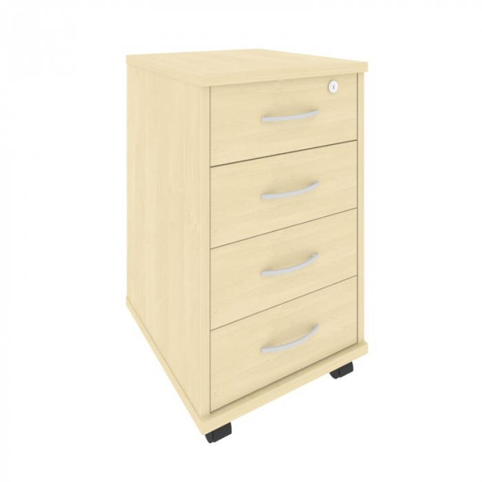 Riva Тумба подкатная с фолдингом А.ТМ-4F Клен 420*450*708