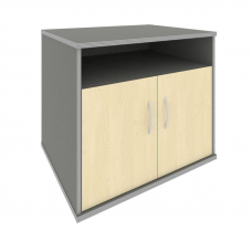 Riva Тумба сервисная, с дверьми А.ТМ-1-S Клен Металлик NEW 770*600*685