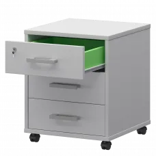 Тумба подкатная АТЛ-03 Белый 440x450x580 Арго