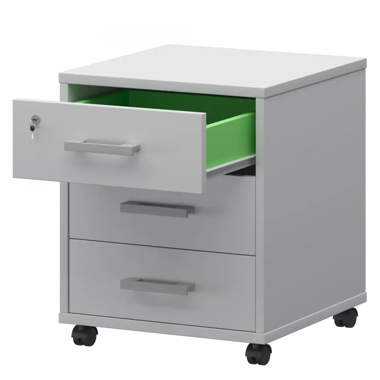 Тумба подкатная АТЛ-03 Белый 440x450x580 Арго