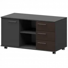 Креденция правая KZT-62R Дуб венге/Графит 1200x568x648 Кортез