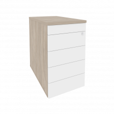 Onix Тумба приставная/опорная (TIP-ON) O.TPO-1.7 TIP Дуб Аттик/Белый Бриллиант 432*720*750