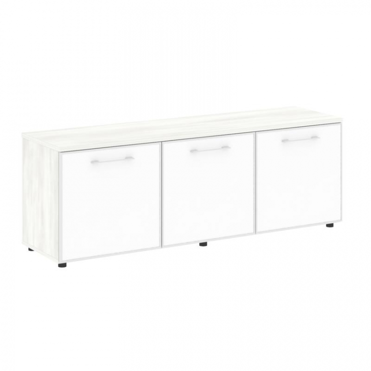 Yalta Тумба модульная LT.TS-3.5 white Снежная Патина/Стекло White 1642*450*580