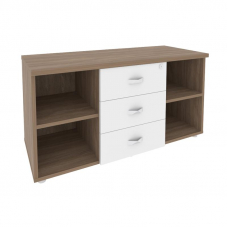 Onix Direct Тумба сервисная с ящиками O.TS-11 Дуб Аризона/Белый Бриллиант 1100*460*576