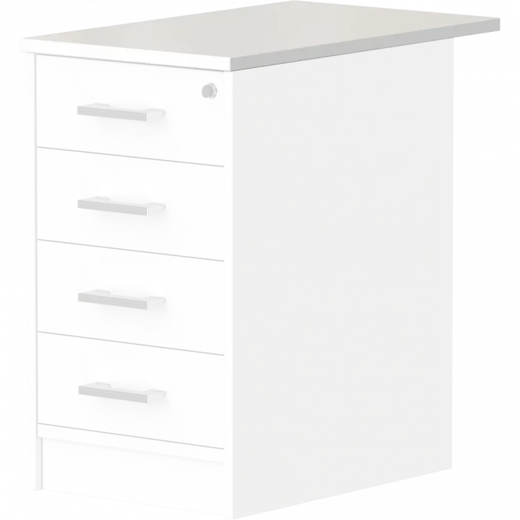 Крышка к приставным тумбам А-707 Белый 730x440x22 Арго