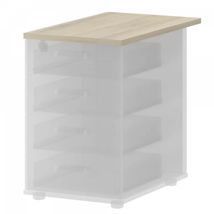 Топ для приставной тумбы СМТ-4Т25-73 Кронберг 434x730x25 Смарт