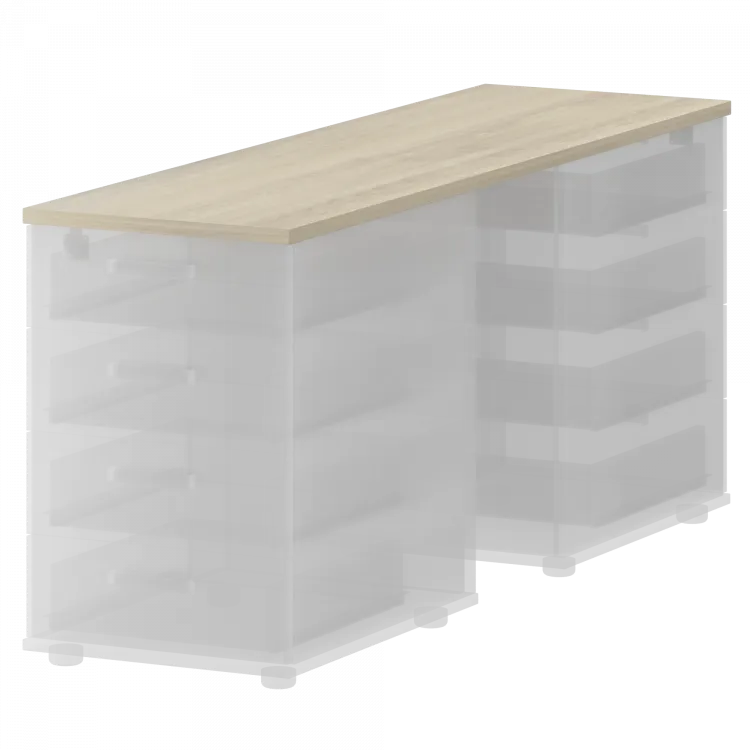 Топ единый для двух приставных тумб СМТ-4Т25-15 Кронберг 434x1496x25 Смарт