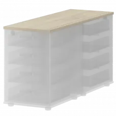 Топ единый для двух приставных тумб СМТ-4Т25-12 Кронберг 434x1236x25 Смарт