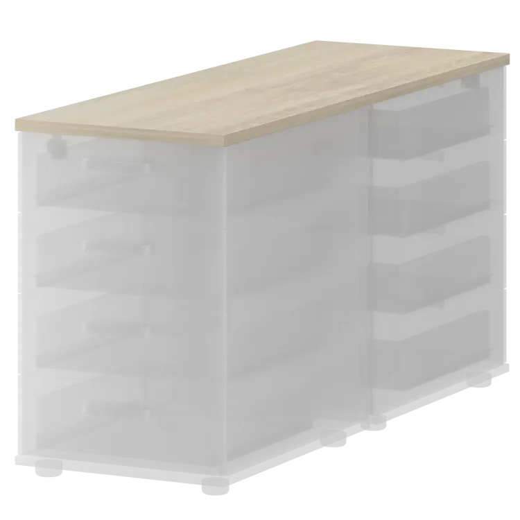 Топ единый для двух приставных тумб СМТ-4Т25-12 Кронберг 434x1236x25 Смарт