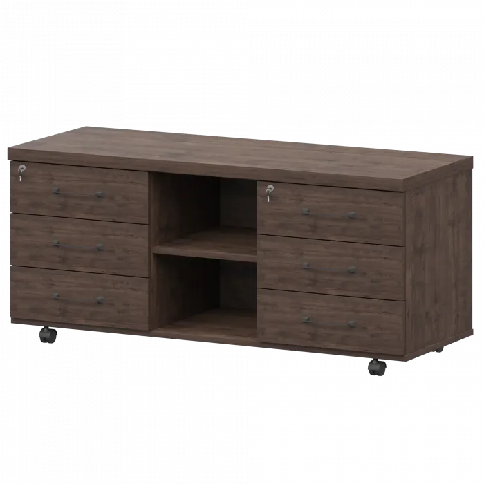 Греденция К-972 Дуб апрель 1200x446x600 Приоритет